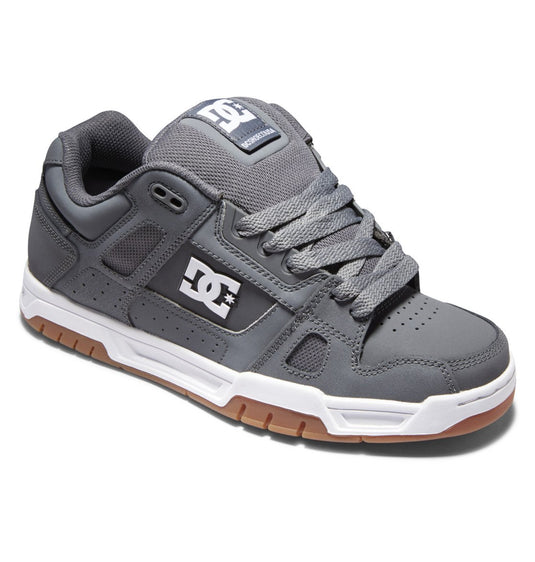 DC Men's Stag Shoes Grey/Gum 320188-2GG