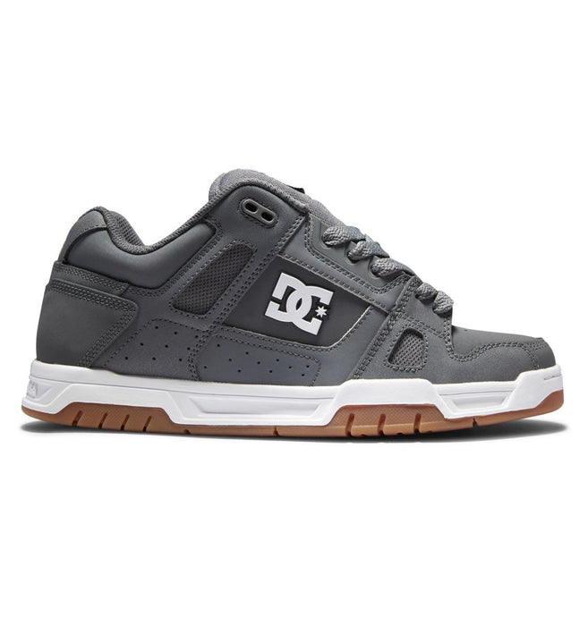 DC Men's Stag Shoes Grey/Gum 320188-2GG