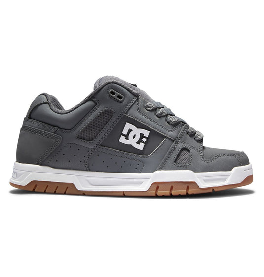 DC Men's Stag Shoes Grey/Gum 320188-2GG
