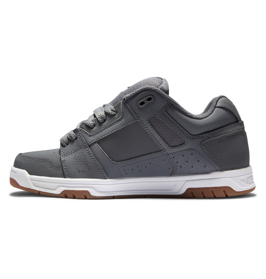 DC Men's Stag Shoes Grey/Gum 320188-2GG