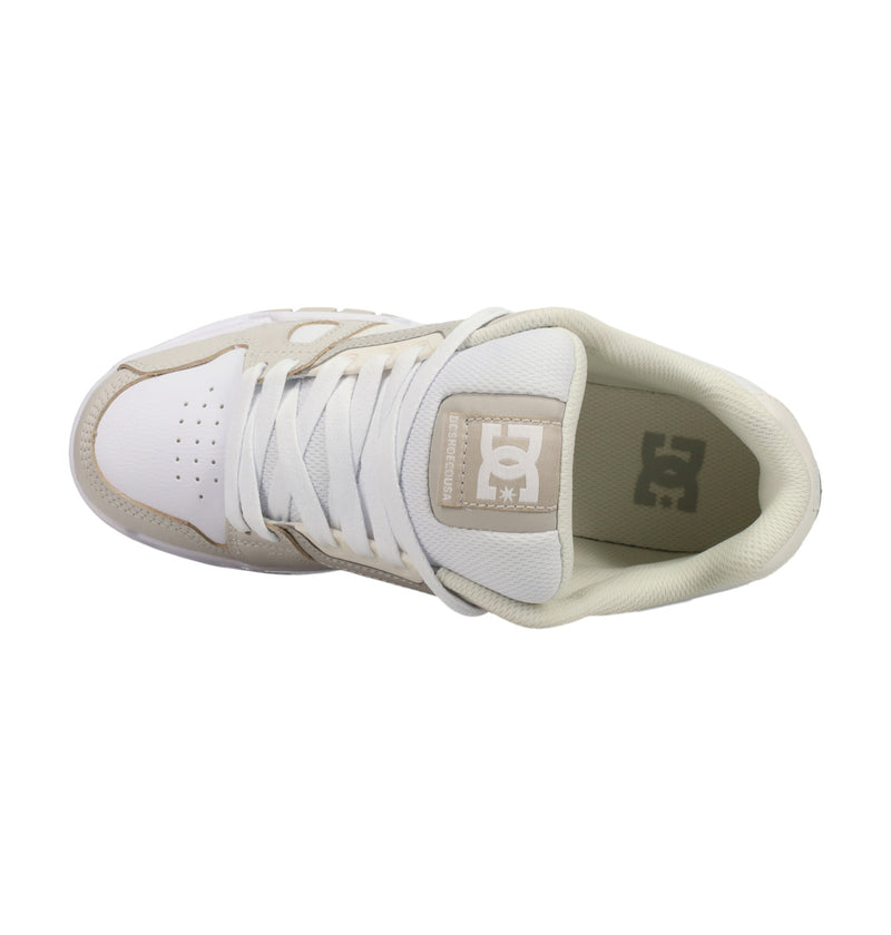 Load image into Gallery viewer, DC Men&#39;s Stag Shoes White Stone 320188-NEL
