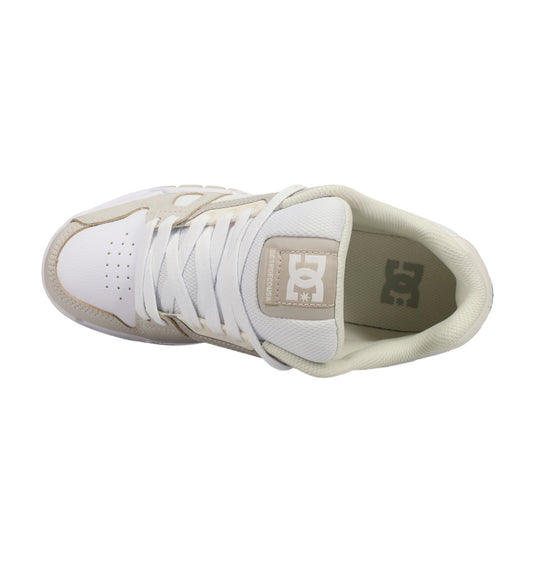 DC Men's Stag Shoes White Stone 320188-NEL