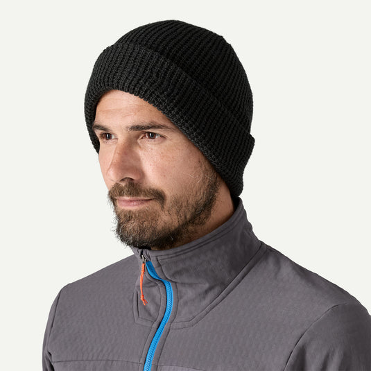 Patagonia Unisex Snowdrifter Beanie Black 33385-BLK