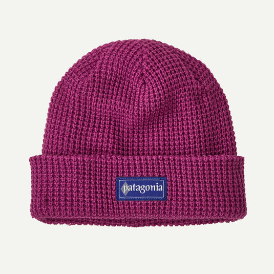 Patagonia Unisex Snowdrifter Beanie Hut Tripper Label/Amaranth Pink 33385-HLBA