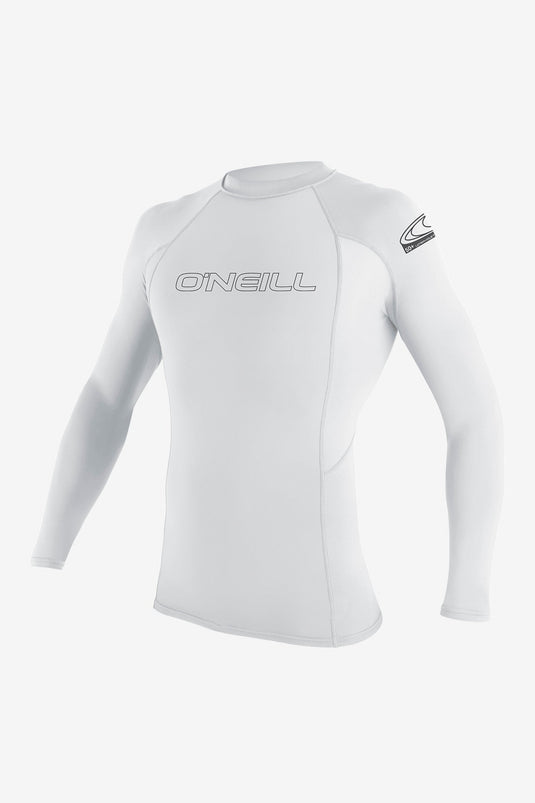 O´Neill Men's Basic Skins L/S Rash Guard White 3342-025