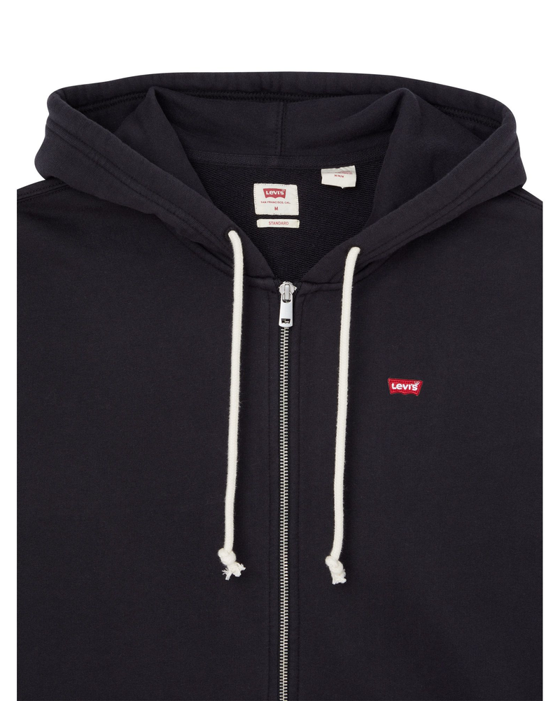 Load image into Gallery viewer, Levi&#39;s Mens&#39; Original Zip-Up Hoodie Black 345840016

