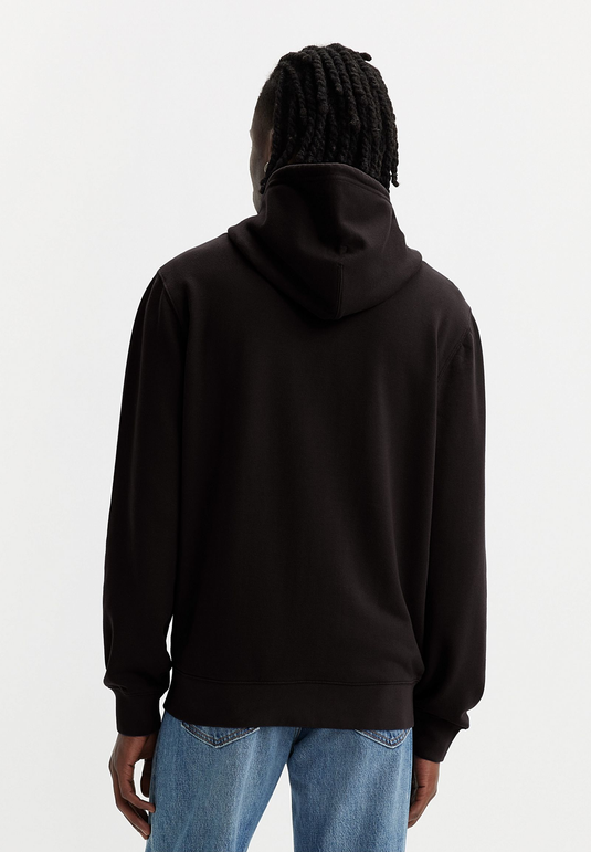 Levi's Mens' Original Zip-Up Hoodie Black 345840016
