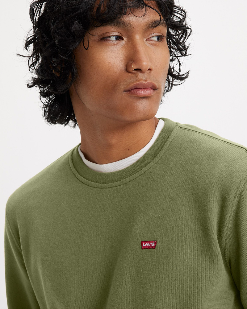 Load image into Gallery viewer, Levi&#39;s Mens&#39; New Original Sweatshirt Khaki 359090058
