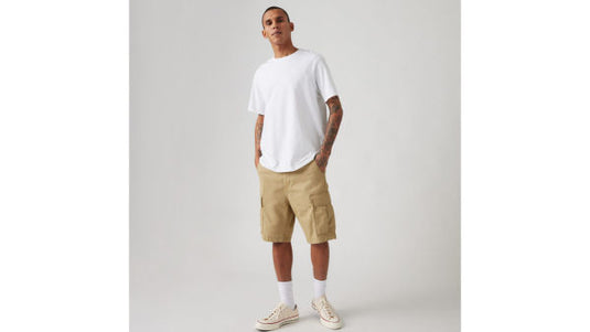 Levi's Men's Carrier Cargo Shorts Beige 001KG0012