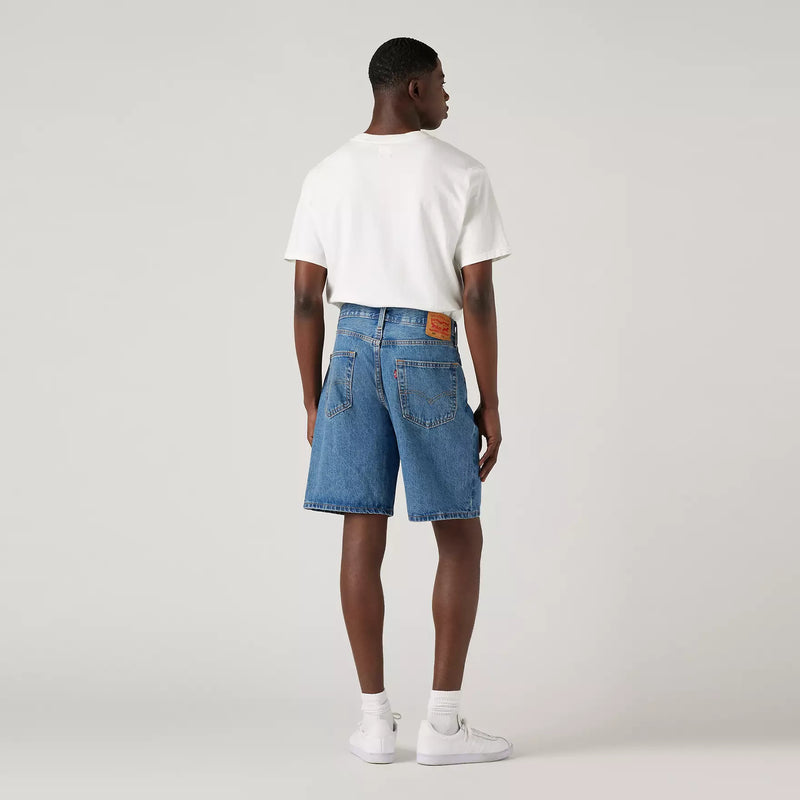 Load image into Gallery viewer, Levi's Men's 469 Loose 12" Shorts Medium Wash 394340009
