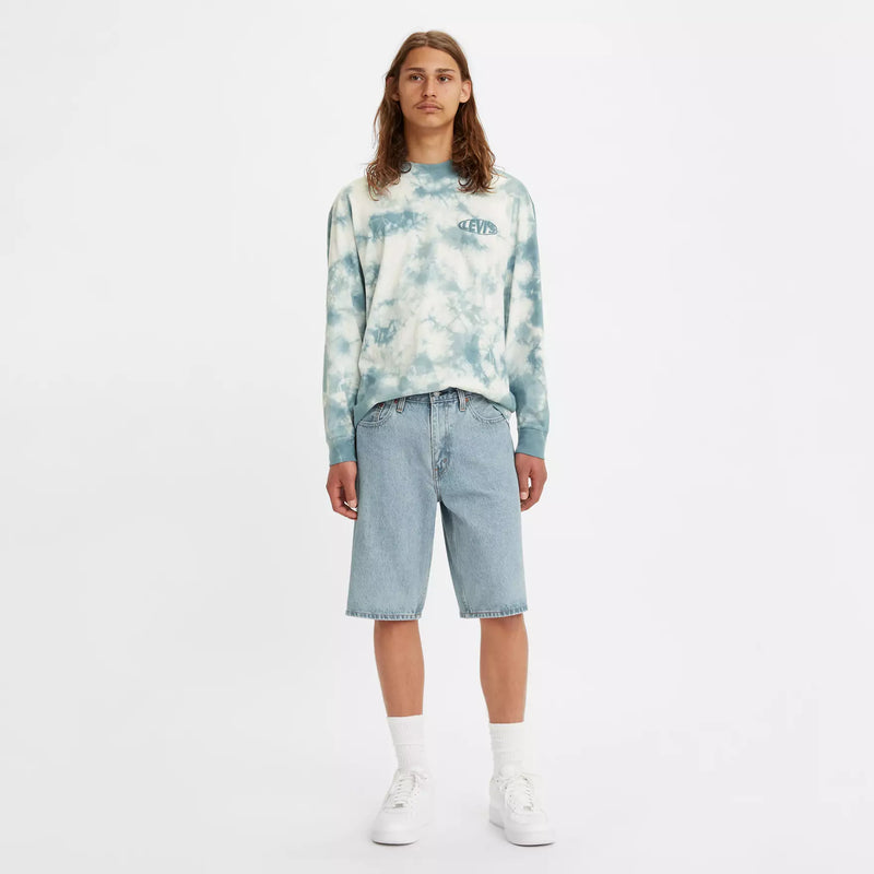 Load image into Gallery viewer, Levi's Men's 469 Loose 12" Shorts Light Wash 394340015
