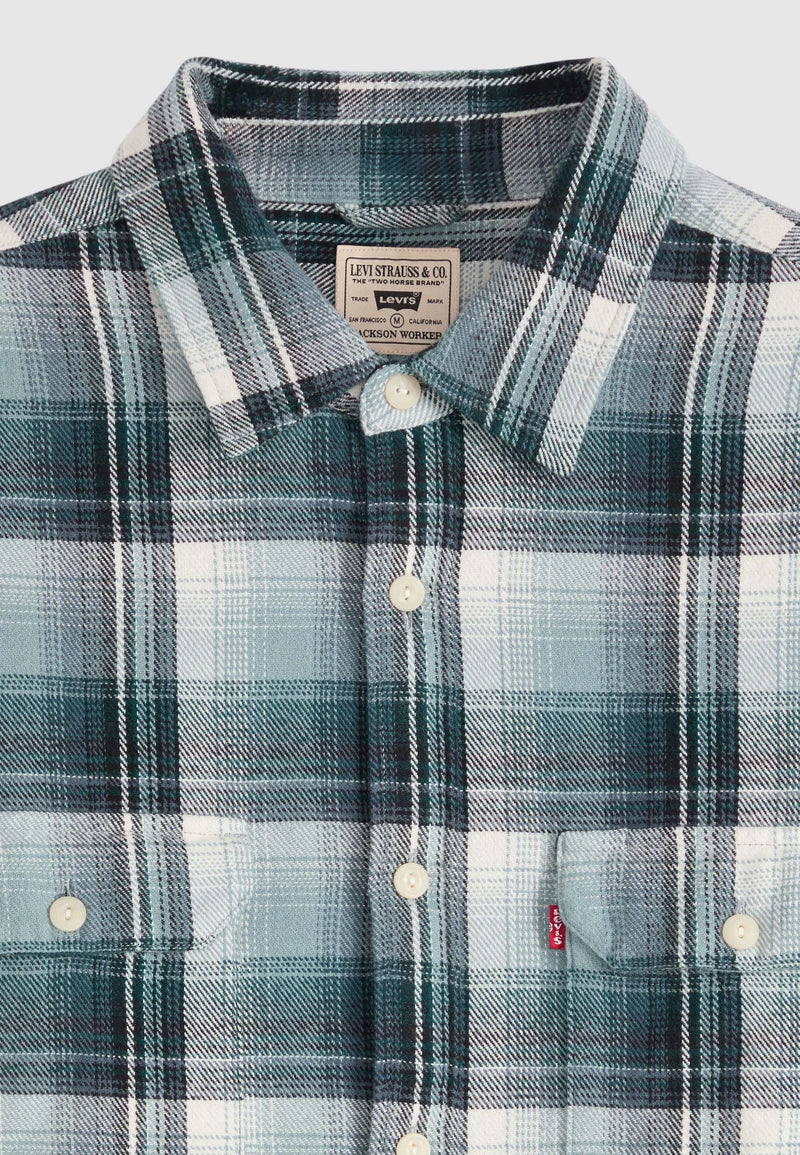 Load image into Gallery viewer, Levi's Men's Jackson Worker Shirt Stormy Sea 195730310
