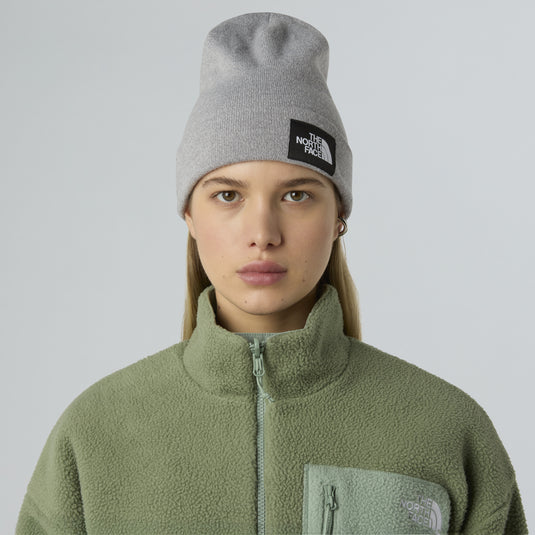 The North Face Unisex Dock Worker Recycled Beanie TNF Light Grey Heather NF0A3FNTDYX