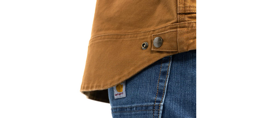 Carhartt Men's Rugged Flex™ Duck Berwick Jacket Brown 105748-BRN