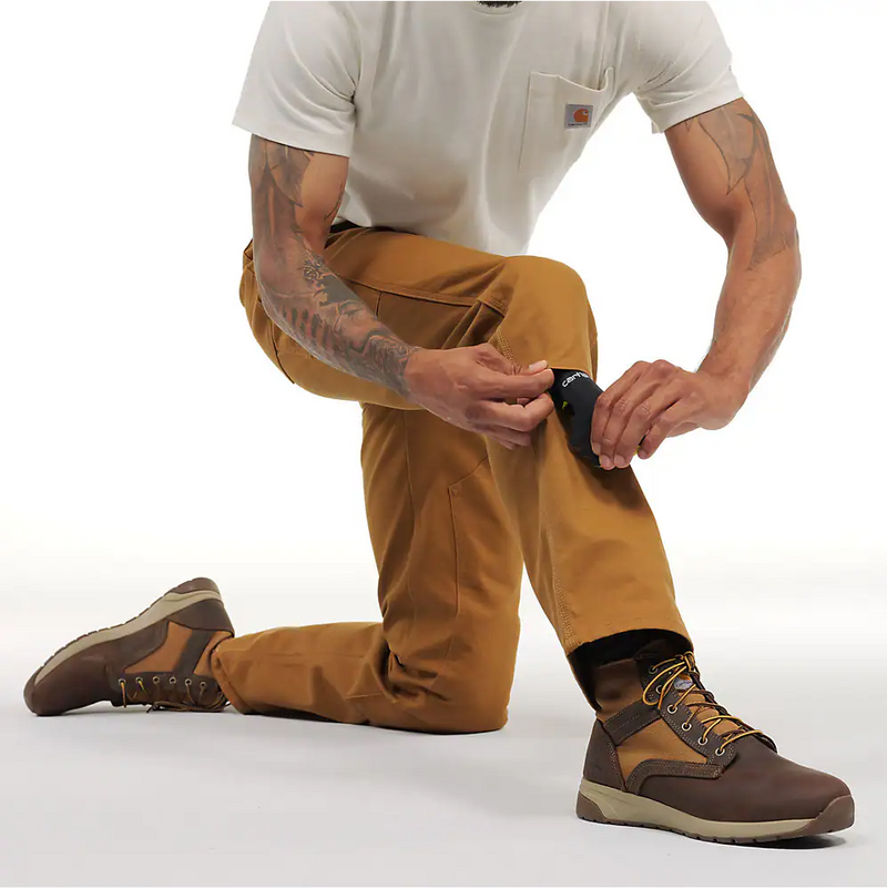Load image into Gallery viewer, Carhartt Men's Relaxed Straight Rugged Flex Duck Double-Front Dungaree Brown 103334-211
