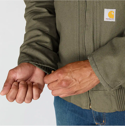 Carhartt Men's Washed Duck Active Jacket Moss 104050-MOS