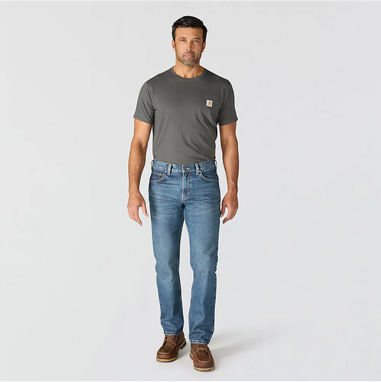 Carhartt Men's Relaxed Straight Rugged Flex Jean Wild Rye 102804-HQ6