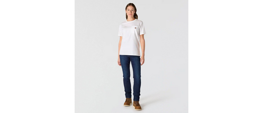 Carhartt Women's Heavyweight Pocket T-Shirt White 103067-100