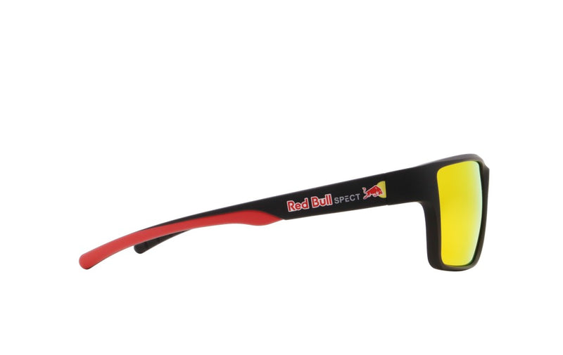 Load image into Gallery viewer, Red Bull Unisex Spect Chase Sunglasses Black-Red with Red Mirror CHASE-02P

