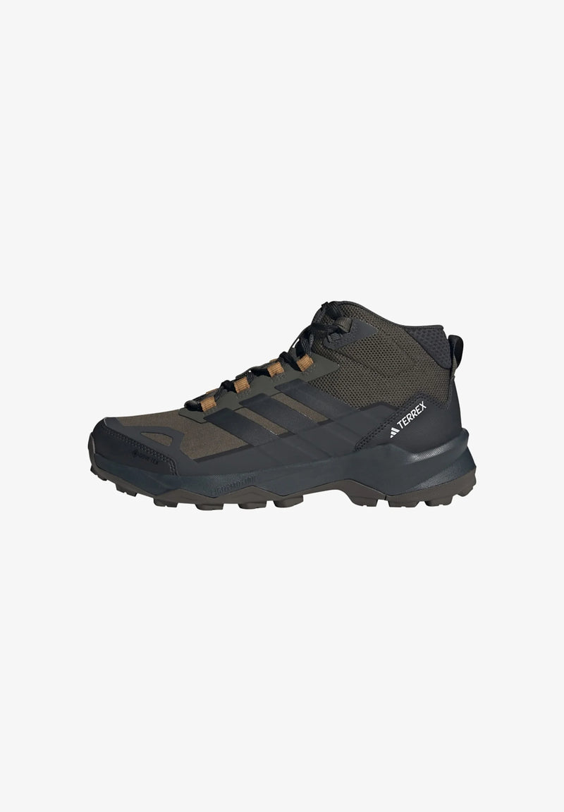 Load image into Gallery viewer, Adidas Terrex Men's Skychaser AX5 Mid Gore-Tex Hikking Shoes Shadow Olive/Carbon/Bronze Strata JR3980

