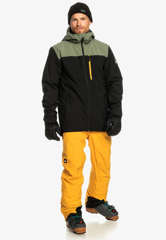 Quiksilver Morton Snowboard Jacket Green EQYTJ03430-GNB0