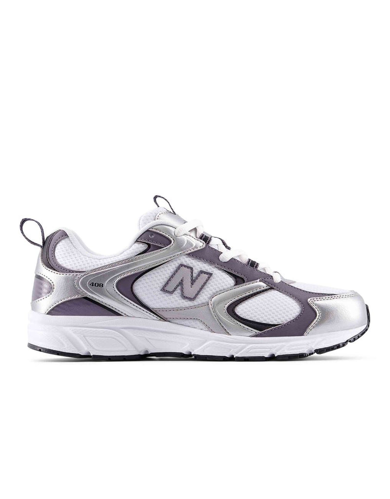 Load image into Gallery viewer, New Balance Unisex 408 Shoes Silver/Purple U4086LR
