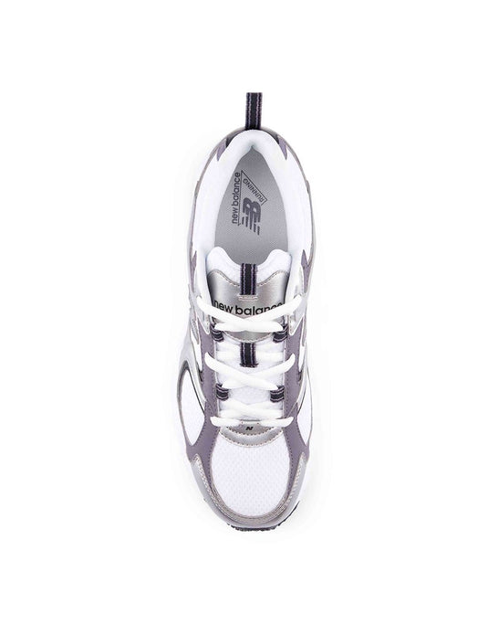 New Balance Unisex 408 Shoes Silver/Purple U4086LR