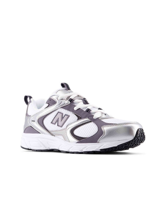 New Balance Unisex 408 Shoes Silver/Purple U4086LR