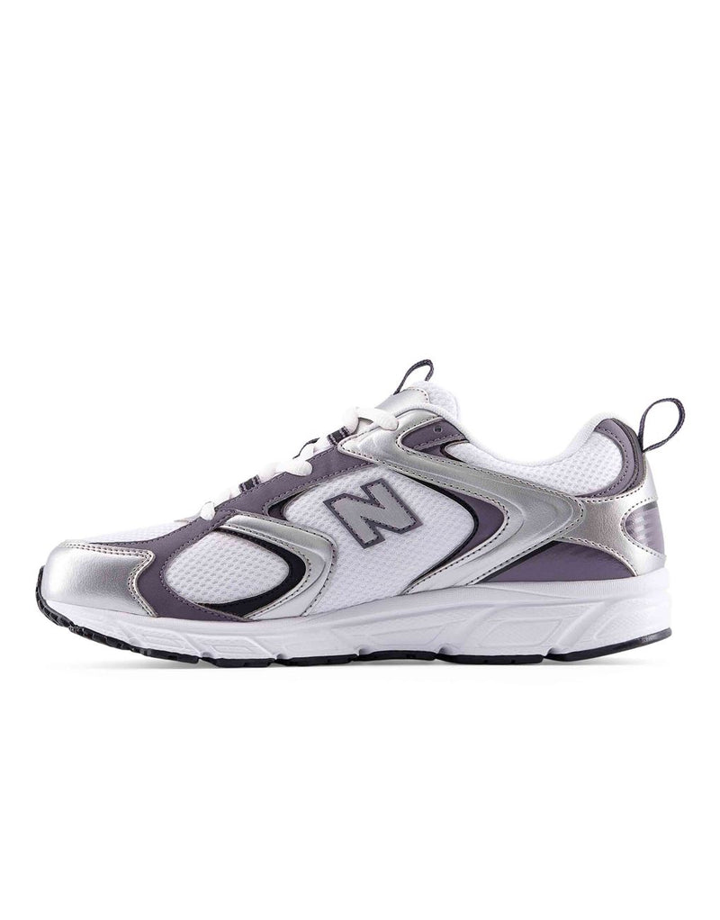 Load image into Gallery viewer, New Balance Unisex 408 Shoes Silver/Purple U4086LR
