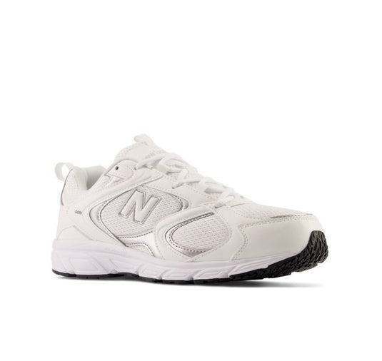 New Balance Women's 408 Shoes White/Silver ML408W