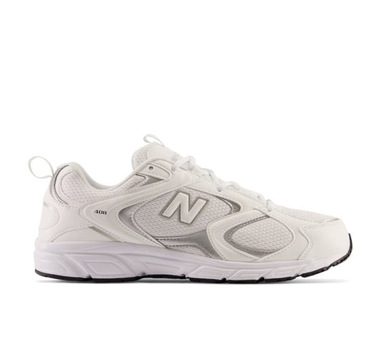 New Balance Unisex 408 Shoes White/Silver ML408W