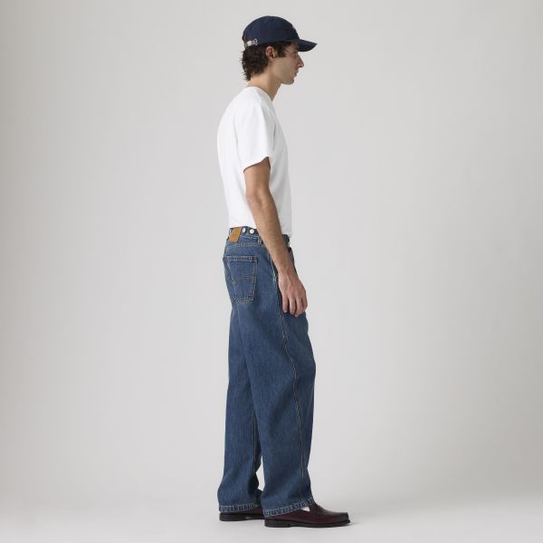 Load image into Gallery viewer, Levi's Mens' Baggy Barrel Jeans Max Volume Dark Wash 0057O0001
