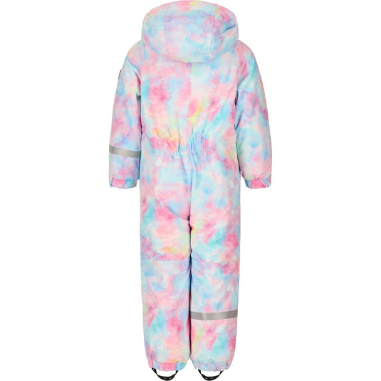 Zig Zag Kids' Tower Printed Coverall W-Pro 1000 (2-6 Years) Snow Jacket Blue Frost Z213005-2309