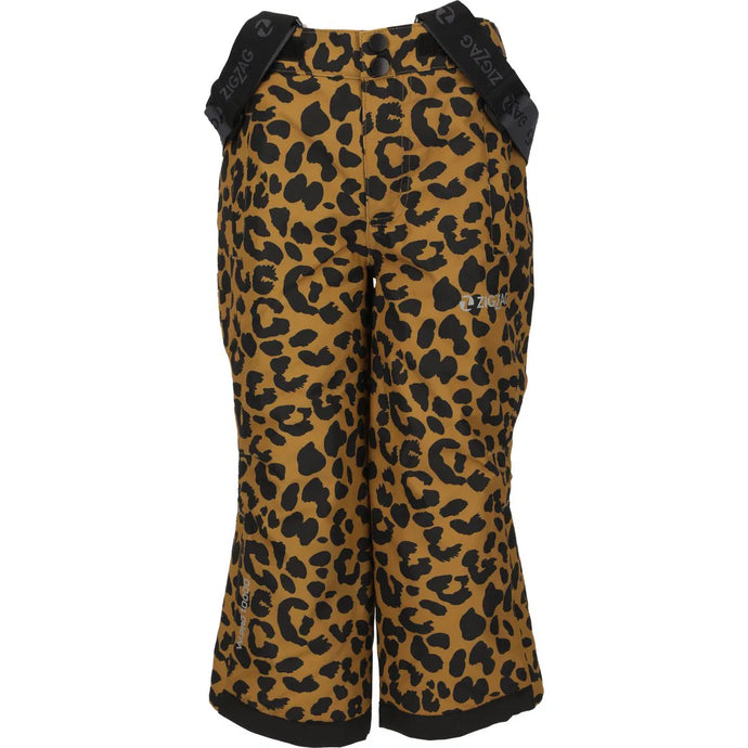 Zig Zag Kid's Soho Printed Ski Pant W-Pro 10000 (6-14 Years) Dull Gold Z213011-5263