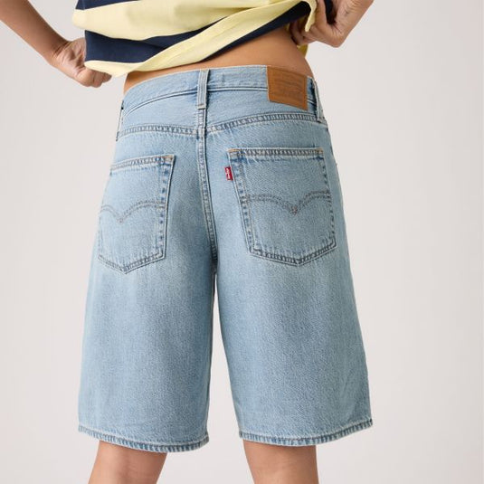 Levi's Women's Baggy Dad Jorts Shorts Blue 000MJ0017
