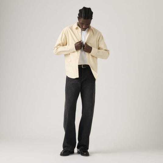 Levi's Men's 501 Loose Jeans Big Wheels Black 0057U0005