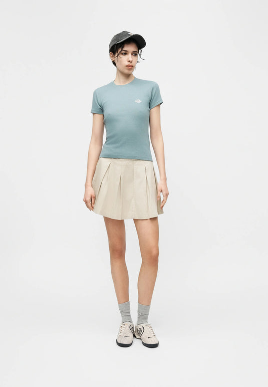 Dickies Women's Gladeville Mid Weight T-Shirt Stormy Sea DK0A87QBL371