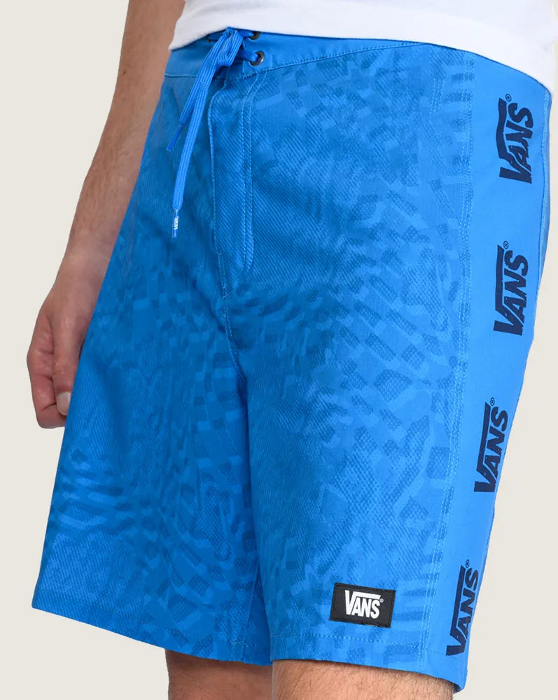 Load image into Gallery viewer, Vans Men's Daily Aop Sideline Boardshorts Bright Azure VN000M8FFNM
