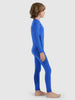 4F Kid's Seamless Ski Underwear Set Blue 4FJWAW26USEAM295-36S