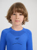 4F Kid's Seamless Ski Underwear Set Blue 4FJWAW26USEAM295-36S