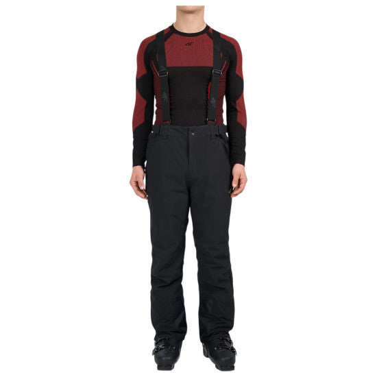 Load image into Gallery viewer, 4F Men's Trousers FNK Snow Pants Black 4FWAW26TFTRM1453-20S
