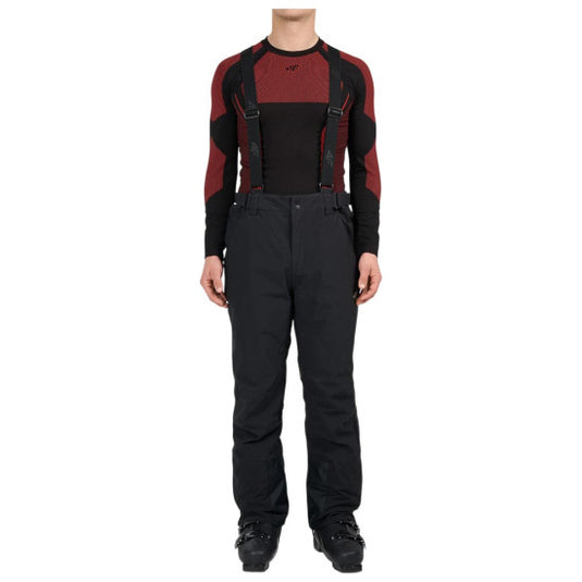 4F Men's Trousers FNK Snow Pants Black 4FWAW26TFTRM1453-20S
