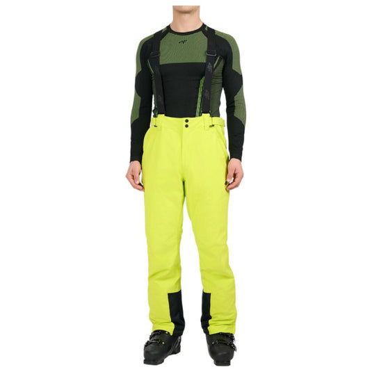 4F Men's Trousers FNK Snow Pants Yellow 4FWAW26TFTRM1453-72S
