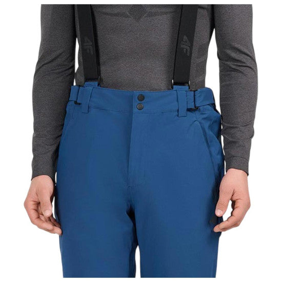 Load image into Gallery viewer, 4F Men's Trousers FNK Snow Pants Blue 4FWAW26TFTRM1453-30S
