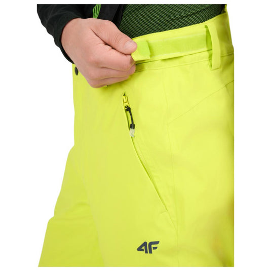4F Men's Trousers FNK Snow Pants Yellow 4FWAW26TFTRM1453-72S