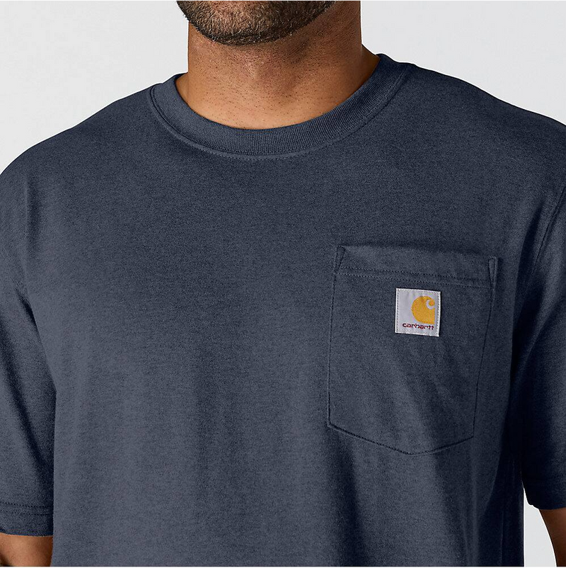 Load image into Gallery viewer, Carhartt Men's Dearborn Relaxed Pocket T-shirt Superstorm 103296-HW4

