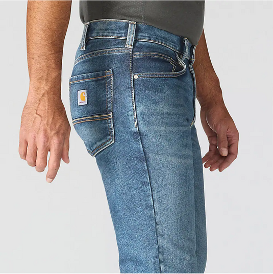 Carhartt Men's Relaxed Straight Rugged Flex Jean Wild Rye 102804-HQ6