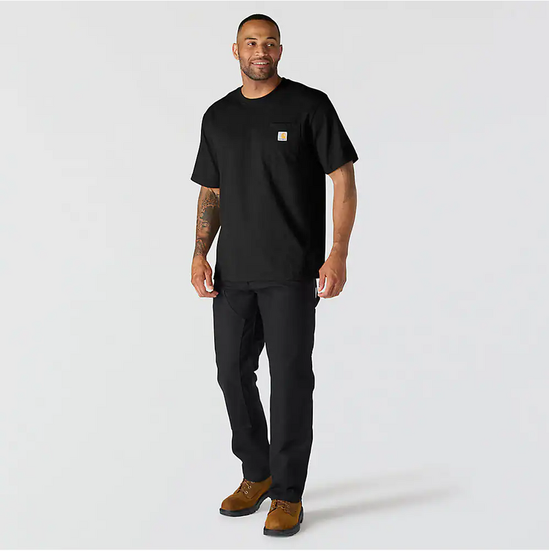 Load image into Gallery viewer, Carhartt Men's Dearborn Relaxed Pocket T-shirt Black 103296-BLK
