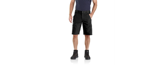 Carhartt Men's Relaxed Ripstop Cargo Shorts Black 104727-N04