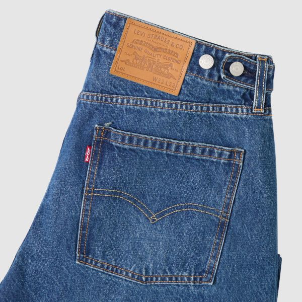 Load image into Gallery viewer, Levi's Mens' Baggy Barrel Jeans Max Volume Dark Wash 0057O0001
